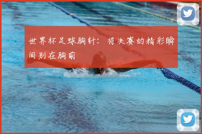 世界杯足球胸针:将决赛的精彩瞬间别在胸前