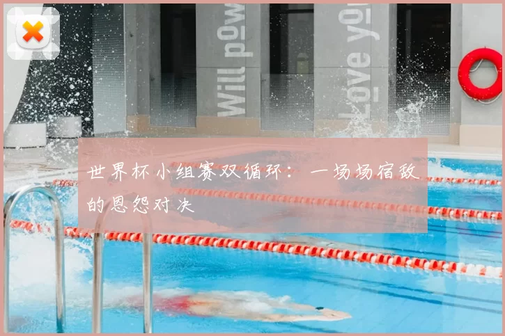 世界杯小组赛双循环:一场场宿敌的恩怨对决
