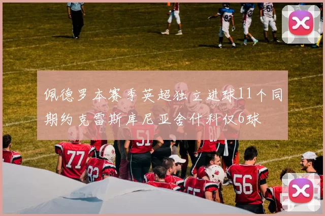 佩德罗本赛季英超独立进球11个同期约克雷斯库尼亚舍什科仅6球