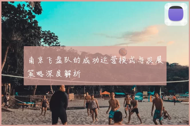 南京飞盘队的成功运营模式与发展策略深度解析